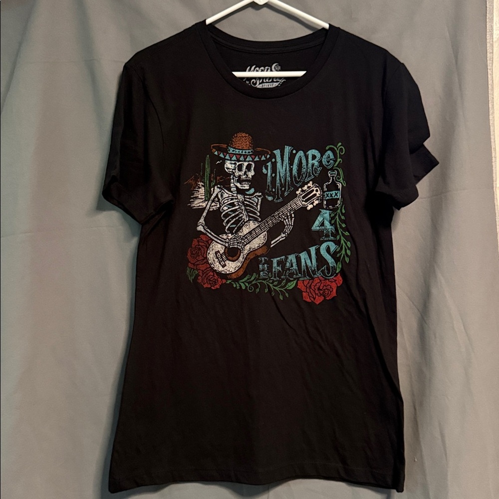 Moonshine Spirit Men's ShortSleeve Black Graphic Tee
